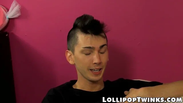 Lollipop punker colby london anal bred by boy alex todd