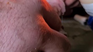 Big Dick Slave`s Electro-CBT BDSM Test: Hot Cumshot Reward!