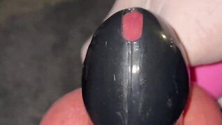 Sperm shot ruined by chastity lockup