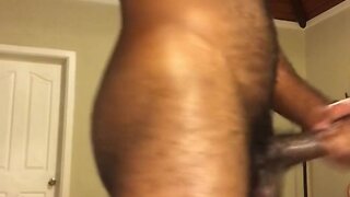 Verbal hairy uncut dominant top ejaculates massively