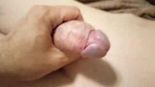 Femboy and daddy fuck tight hole bareback to cum!