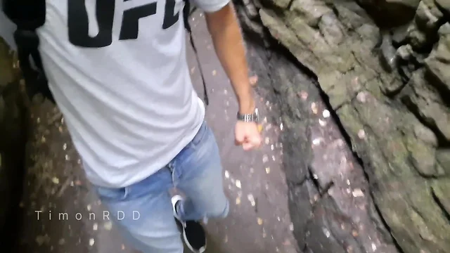 Timonrdd discovers abandoned masturbator in local canyon and has his way
