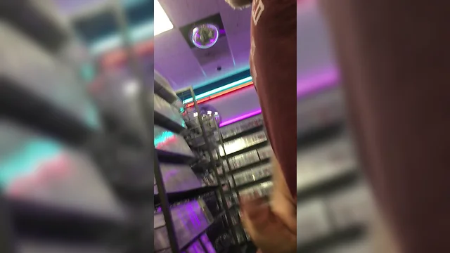 A night out at the local gym
