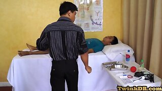 Sensual Exam: Bisexual Indian Amateur Medic and Twink