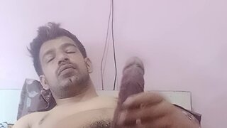 Indian boy self-pleasuring