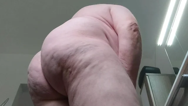 Extreme genital modification: asshole widened and balls stretched