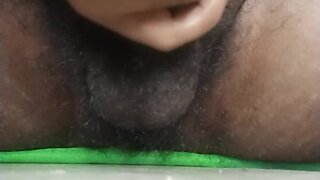 Indian boy - handjob and cum licking