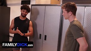 Tony genius & aaron allen: a naked art project with big cock & daddy fetish