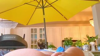 Big daddy booty and hole hands-free ejaculation