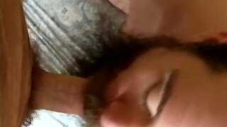 Bearded cub daddy sucks bubba bears cock meat - no porn intended!