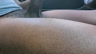 Cruising daddy jwildxxx watches me stroke my big cock through the window - gay, cumshots, public, old & young, bftv amateurs