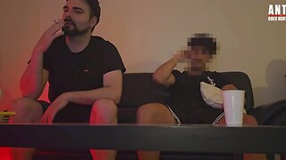 Gay friends seduced into mutual jerking and cumshot fun after a night out again