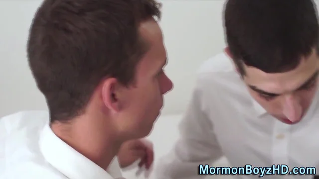 Mormon uniform anal rimmed