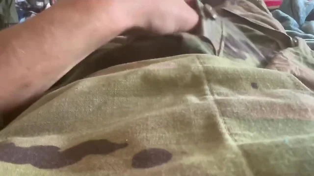 Jerking off in uniform with loads of buddies cum: a younger guys story