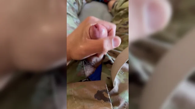 Hot jerk off session in army uniform: hard cocks & youngest jerked off