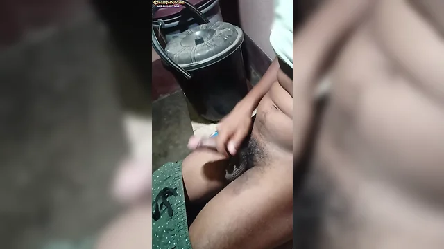 Amateur indian man showing his big pierced cock - bareback blowjobs & fucking