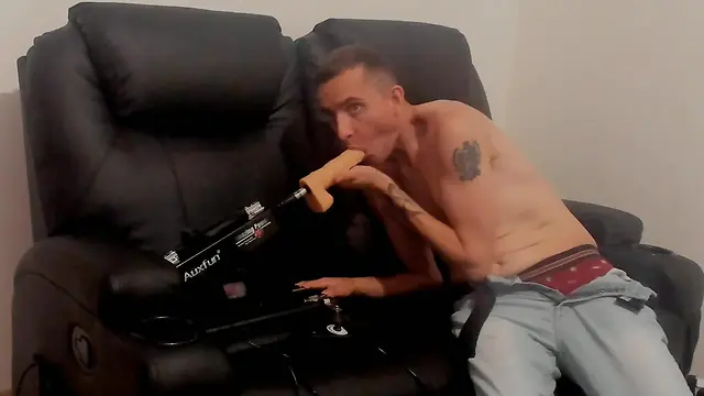 Rafou1227s first time anal on the couch: italian gay gets creampied by fucking machine amateur twinks creampie masturbation bftvamateurs maigre pols