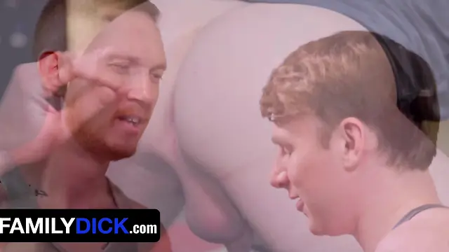 Building self-confidence: a stepfathers mission for his stepson ft. brody kayman and eric charming in familydick workout