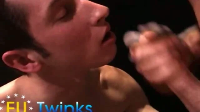 Twink anal and hot facials