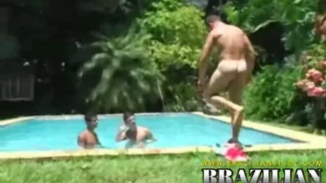 Outdoor sex with Brazilians