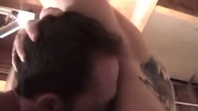 Manly fuck in the locker room