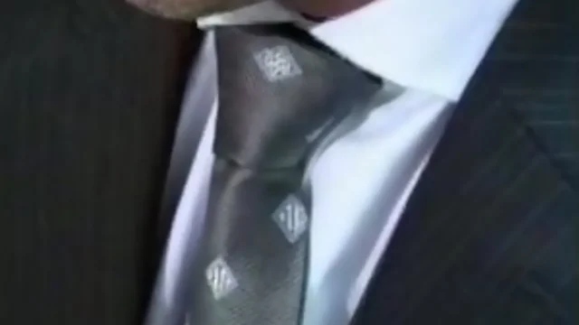 Comming on the tie in the office
