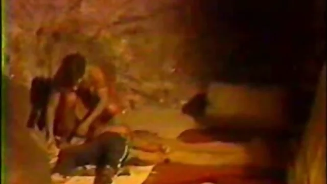 Retro gay porn in cave