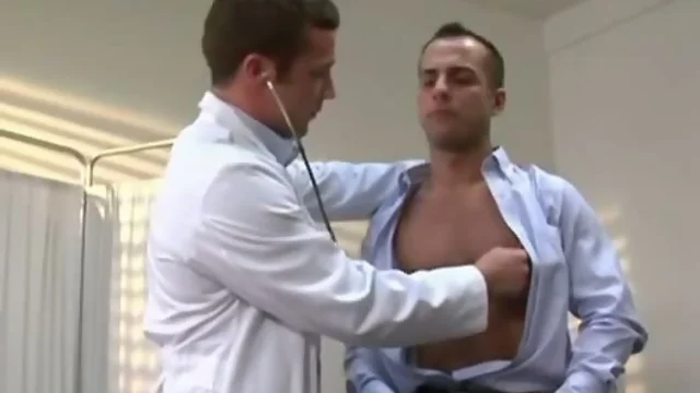 Doctor with hard cock for his ass